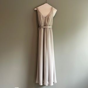 VERA WANG WHITE “Dove grey” bridesmaids dress